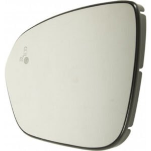 Left convex mirror glass with heating for Dacia Duster after 01.2018