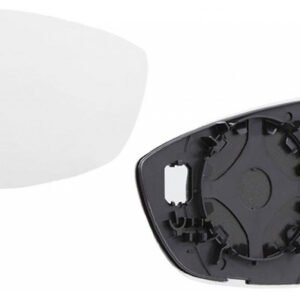 Left convex mirror glass with heating for Ford Focus after 07.2018