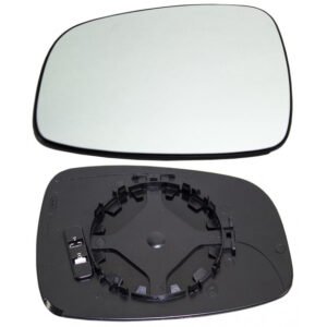 Left convex mirror glass with heating for Suzuki Swift 02.2005-10.2010