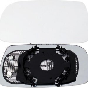 Left convex mirror glass with heating for Toyota Yaris 11.1999-2003