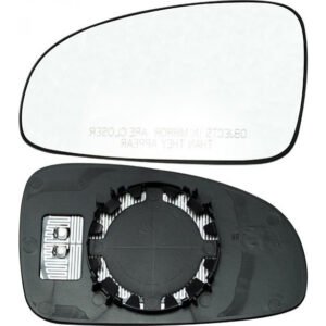 Left flat glass for heated mirror for Chevrolet Aveo 03.2002-06.2011