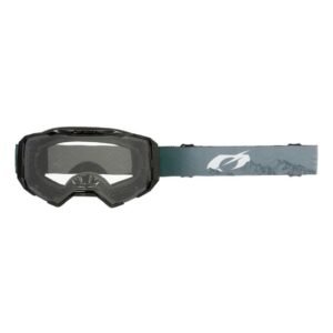 Motocross Goggles O`Neal B-22 Covert Gray/Green Clear