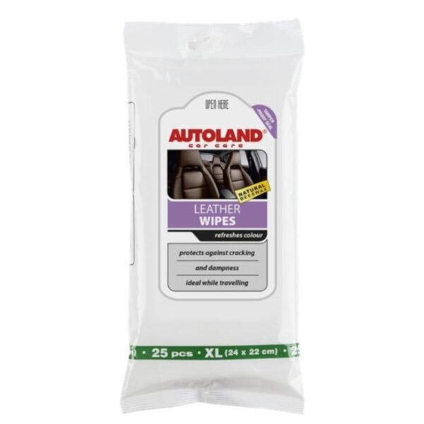 AUTOLAND Wet wipes for cleaning leather interior