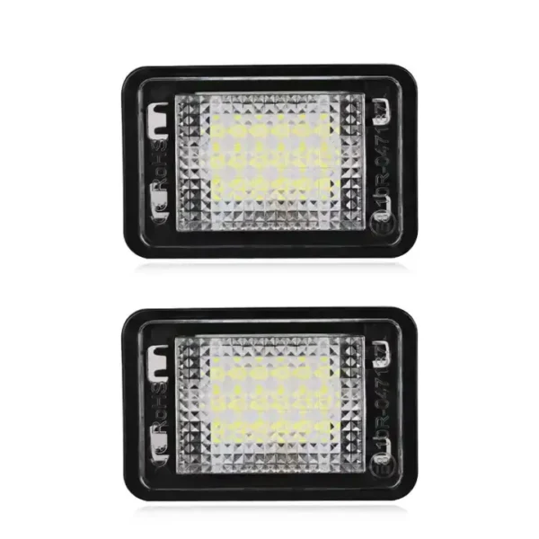LED Плафони за регистрационен номер за Mercedes-Benz GLK X204 (2008 - 2015)