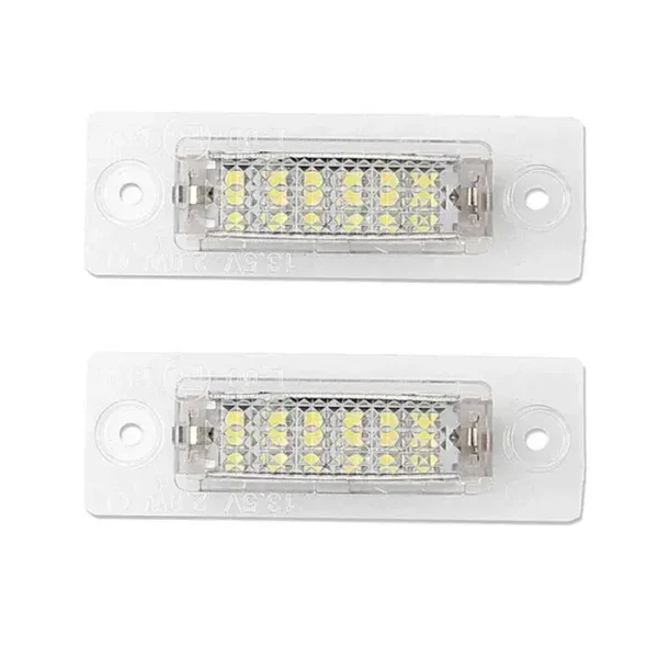 LED Плафони за регистрационен номер за Volkswagen Touran, Caddy, Transporter T5, Passat