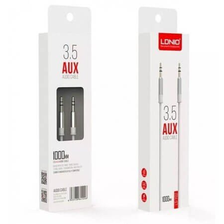 AUX cable LDNIO 1.5M - White
