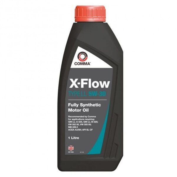 comma-x-flow-type-ll-5w30-1l-1000x1000-1.jpg Моторно масло COMMA X-Flow Type LL 5W-30 - 1 Литър