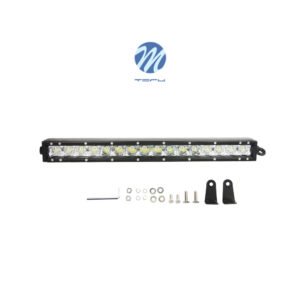 LED Bar, M-TECH, TUOLOWLC62, 12/24/30V, 80W, 6000K, 17", 430mm, Flood
