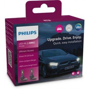 Bulbs PHILIPS ULTINION ACCESS 2500 HIR2 6000K 20W 12V Carton box - 2 pieces