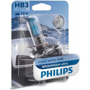 Bulb PHILIPS WHITEVISON ULTRA HB3 5000K 60W 12V Cardboard blister - 1 piece