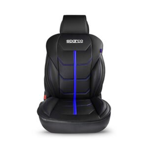 Seat pad SPARCO SPS414GR with Blue edge