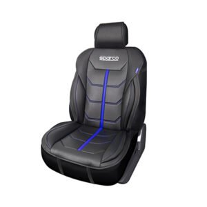Seat pad SPARCO SPS414GR with Blue edge