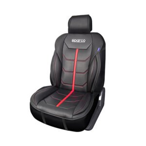 Seat pad SPARCO SPS414RD with Red edge