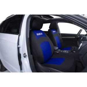 Комплект калъфи за седалки SPARCO SPS402RD - Синьо / Черни