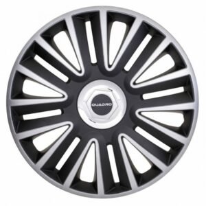 ARGO Quadro Pro Wheel Hub Cap Set - 14" Gray / Black