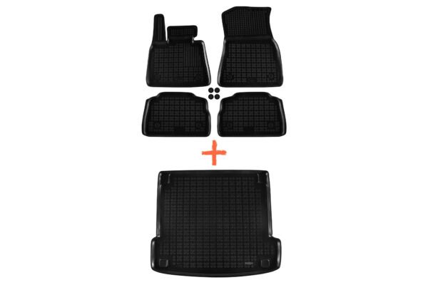 REZAW-PLAST floor mat set for the BMW X6 G06 (01.2019+)