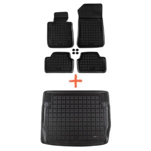 REZAW-PLAST set of floor mats for the interior and trunk of BMW Series 1 F20 (09.2011-07.2019)