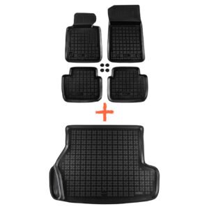 REZAW-PLAST set of floor mats for the body and trunk of the BMW Series 3 E46 Combi (09.1999-05.2005)