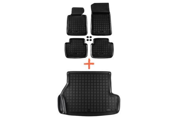 REZAW-PLAST set of floor mats for the body and trunk of the BMW Series 3 E46 Combi (09.1999-05.2005)
