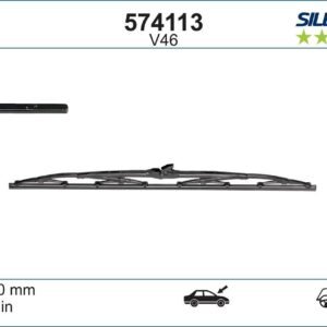 Wiper blade Valeo Silencio Silencio Conventional Single 450mm - 1 piece