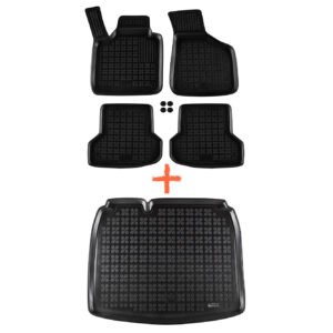 REZAW-PLAST floor mat set for the body and trunk of Audi A3 Hatchback, Sportback (01.2003-12.2012)