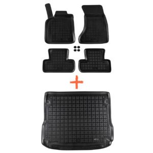REZAW-PLAST floor mat set for the interior and trunk of the Audi Q5 (11.2008-12.2017)