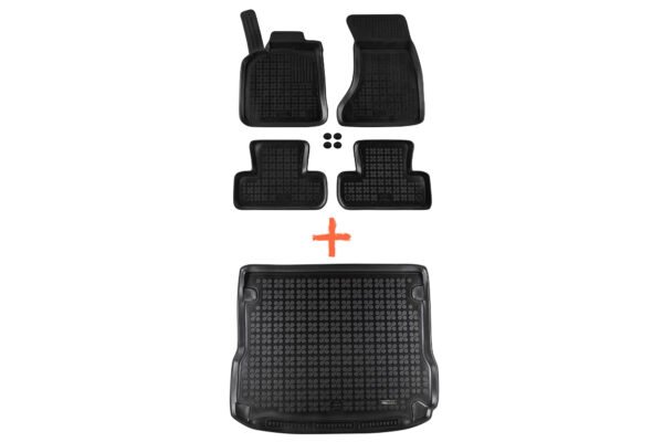 REZAW-PLAST floor mat set for the interior and trunk of the Audi Q5 (11.2008-12.2017)