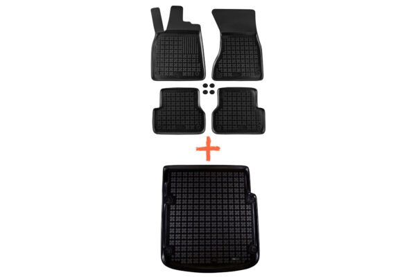 REZAW-PLAST floor mat set for the Audi A7 Sportback (10.2010-02.2017)