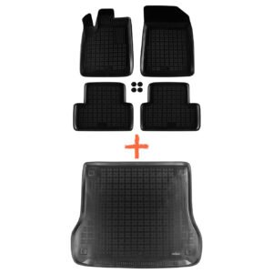 REZAW-PLAST set of floor mats for the body and trunk of Citroen C5 Combi (02.2001-12.2008)