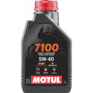 Synthetic motorcycle engine oil MOTUL 7100 4T 5W-40, 1 l