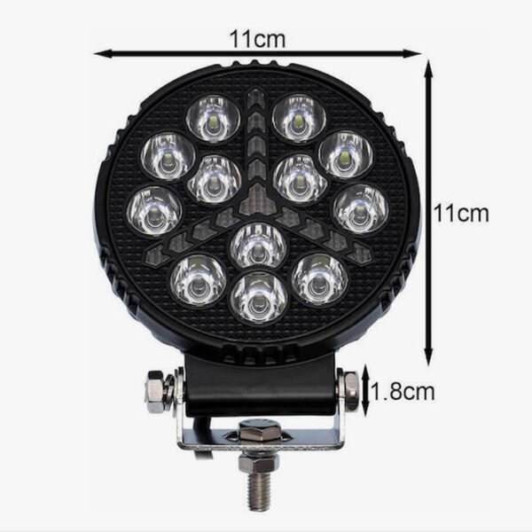 Halogen diode 124 - 9-80V - 12LED - 19W