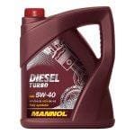 MANNOL DIESEL TURBO 5W40 5L