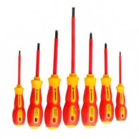 High voltage screwdriver set - 7pcs.