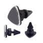 Magnetic phone holder for air duct triangular