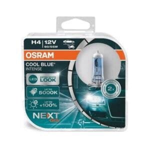 Комплект халогенни крушки OSRAM COOL BLUE INTENSE NEXT GENERATION H4 55W 12V