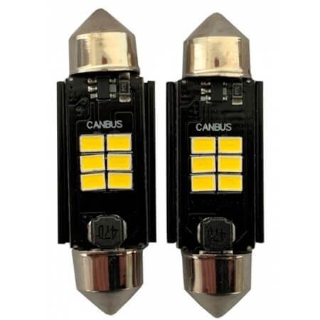 LED ceiling / license plate bulb set C5W Canbus - 39mm