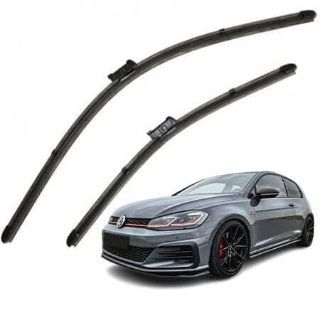 Front wiper blade set for Volkswagen Golf VII (2012-2020)