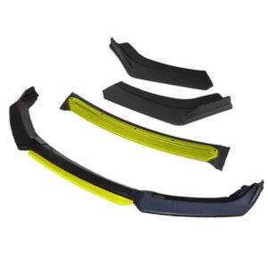 Universal front bumper lip spoiler - Yellow