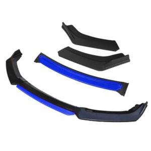 Universal front bumper lip spoiler - Blue