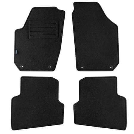 Carpet mats PETEX for Skoda Fabia Hatchback (2007-2014) Carpet mats PETEX for Skoda Fabia Estate (2007-2014)