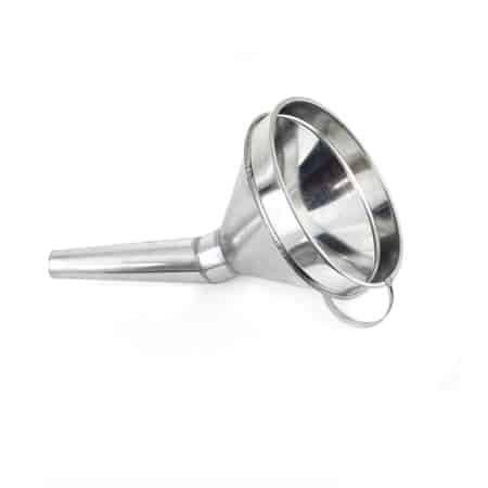 Metal fuel funnel - Chrome
