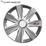 Комплект тасове за джанти Versaco Carbon GTX Silver - 16"
