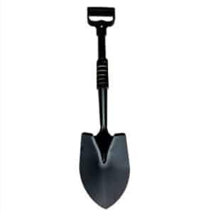 Metal snow shovel - Black