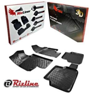 Гумени стелки RizLine тип леген предназначени за Mini Cooper R56 (2007-2013)