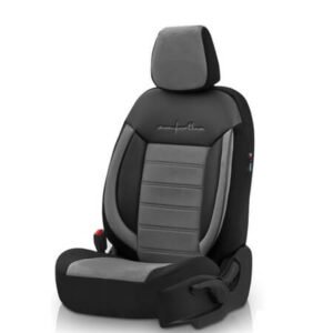 Universal luxury car upholstery PREMIUM COMFORT LINE - Black / Gray