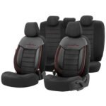 Universal luxury car upholstery PREMIUM COMFORT LINE - Red Edge
