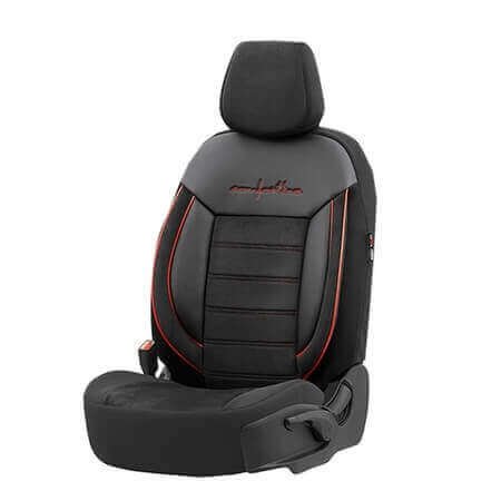 Universal luxury car upholstery PREMIUM COMFORT LINE - Red Edge
