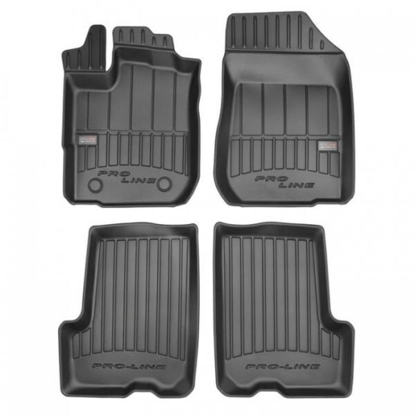 Гумени стелки 3D FROGUM Proline подходящи за DACIA LOGAN 2 MCV (2014+) 4 бр.