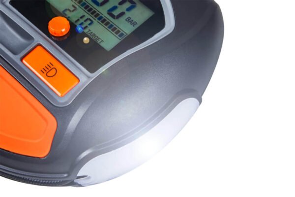 Digital compressor OSRAM model 1000 for tires 12V, 15A, 5.5bar