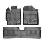 Rubber mats 3D FROGUM Proline suitable for TOYOTA YARIS (2011-2019) do not fit Hybrid - 3 pcs.